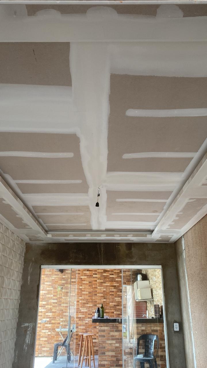 Forro de Gesso decorado